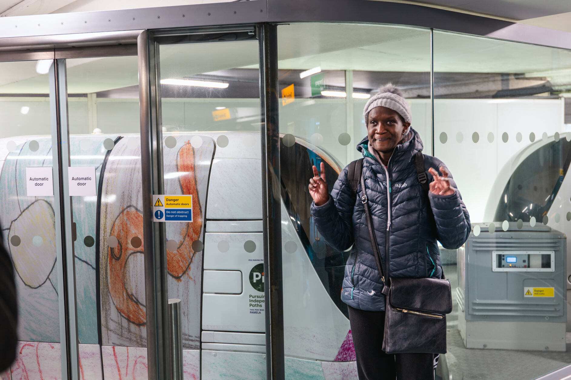 Heathrow unveils three freshly wrapped Parking Pods with a brand-new design